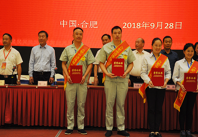 庆贺！我司员工在合肥市2018年劳动和技能竞赛中成绩优异，荣获多个奖项(图8)
