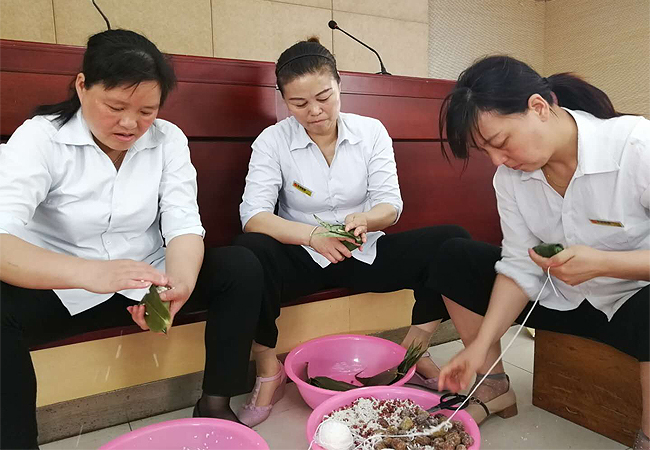 品味端午、放“粽”校园 ——阡陌物业第二届传统文化节在十所高校同时举办(图8)