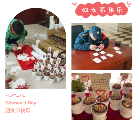 我们把春天送给您 ——阡陌物业在管项目开展“三八节”赠送绿植活动(图2)