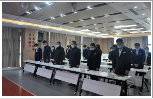 深切缅怀江泽民同志 ——阡陌物业党员职工收看江泽民同志追悼大会实况直播(图2)