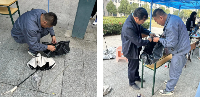 贴心便民日，服务零距离——阡陌物业安徽中医药大学少荃湖校区项目开展便民服务日活动  (图3)